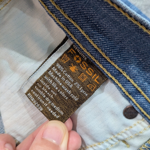 Fossil Skinny Jeans Size 27 - Picture 2 of 12